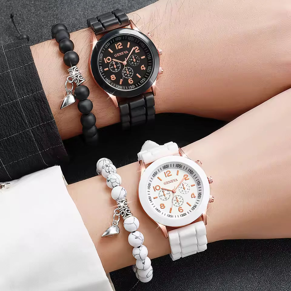Couples Matching Watch Set